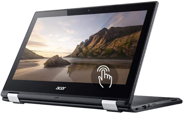 Acer - C738T-C44Z Chromebook Touchscreen - 360 hinge - 4GB RAM 11.6 Laptop In-plane Switching (IPS) Technology (Renewed)
